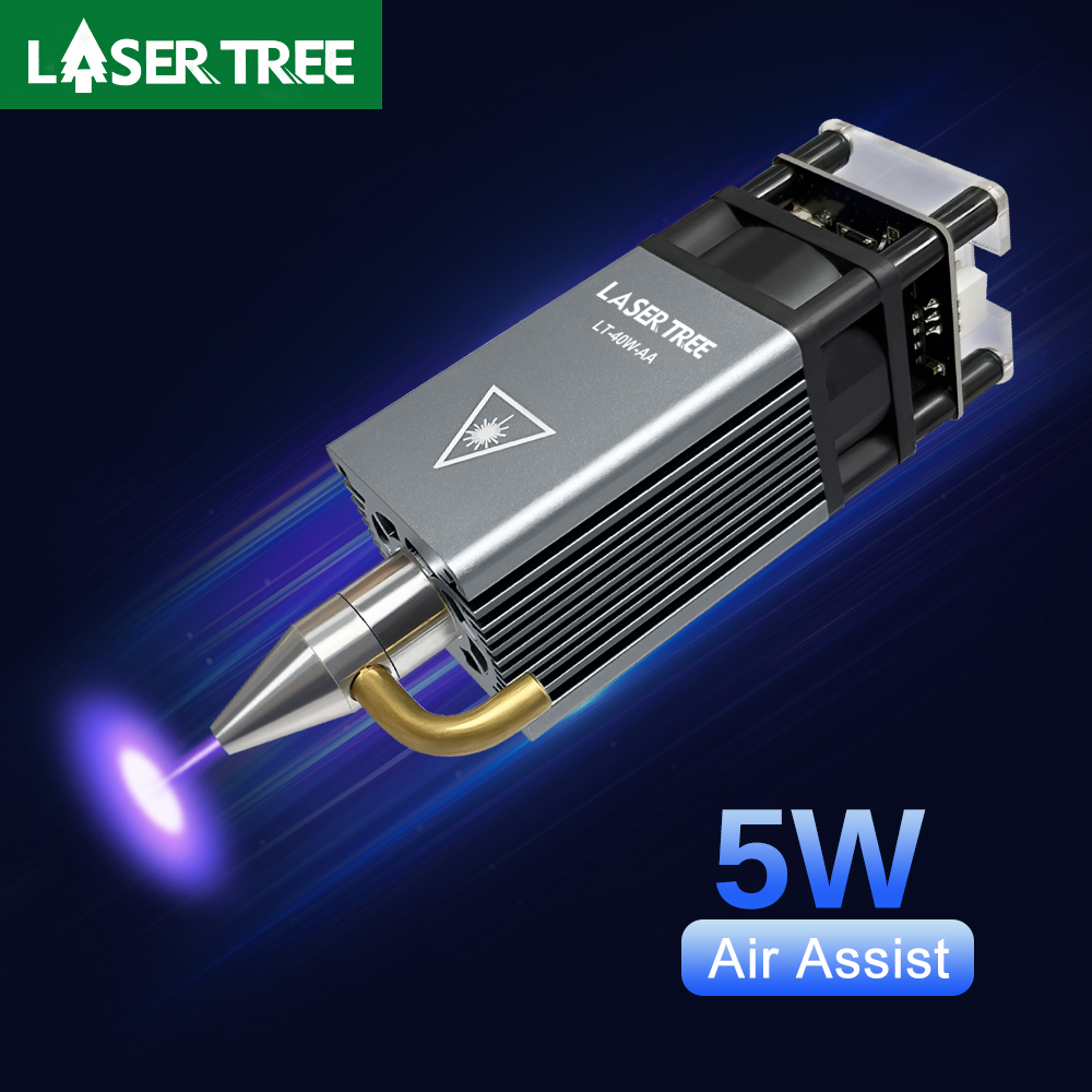 Industrial Laser Engraver - LASERBAUM 5W Air Assist Metalldüse Laserkopf