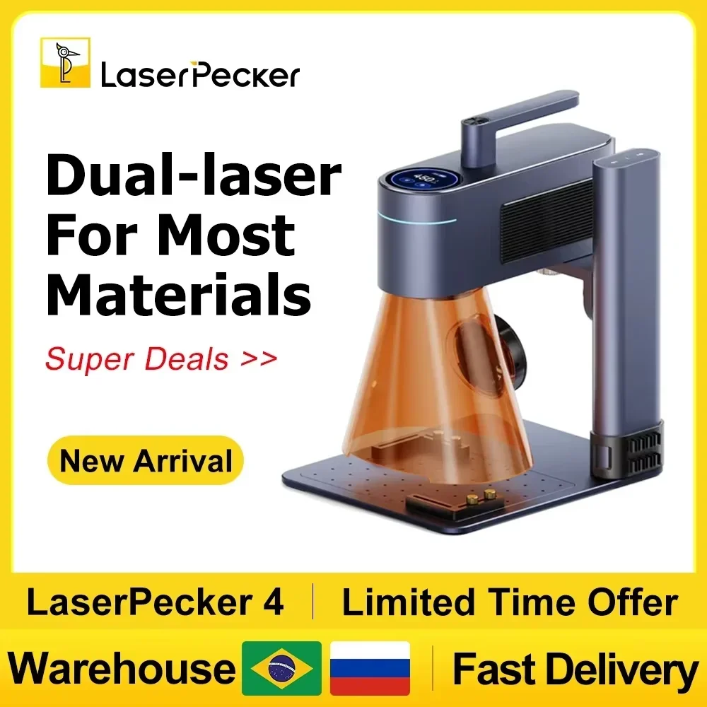 Industrial Laser Engraver - LASERPECKER 4 LP4 Lasergravurmaschine für alle