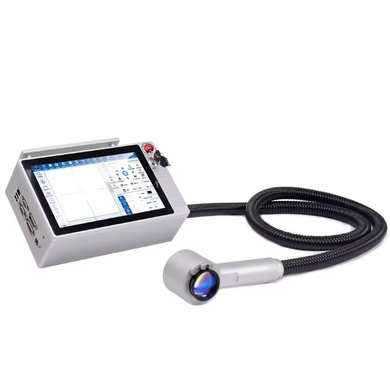 Laser Marking Machine - 18W Luftgekühlte Datenmatrix-Faserlaser-Graviermaschine DOCOD Tragbare Lasermarkierungsanlage