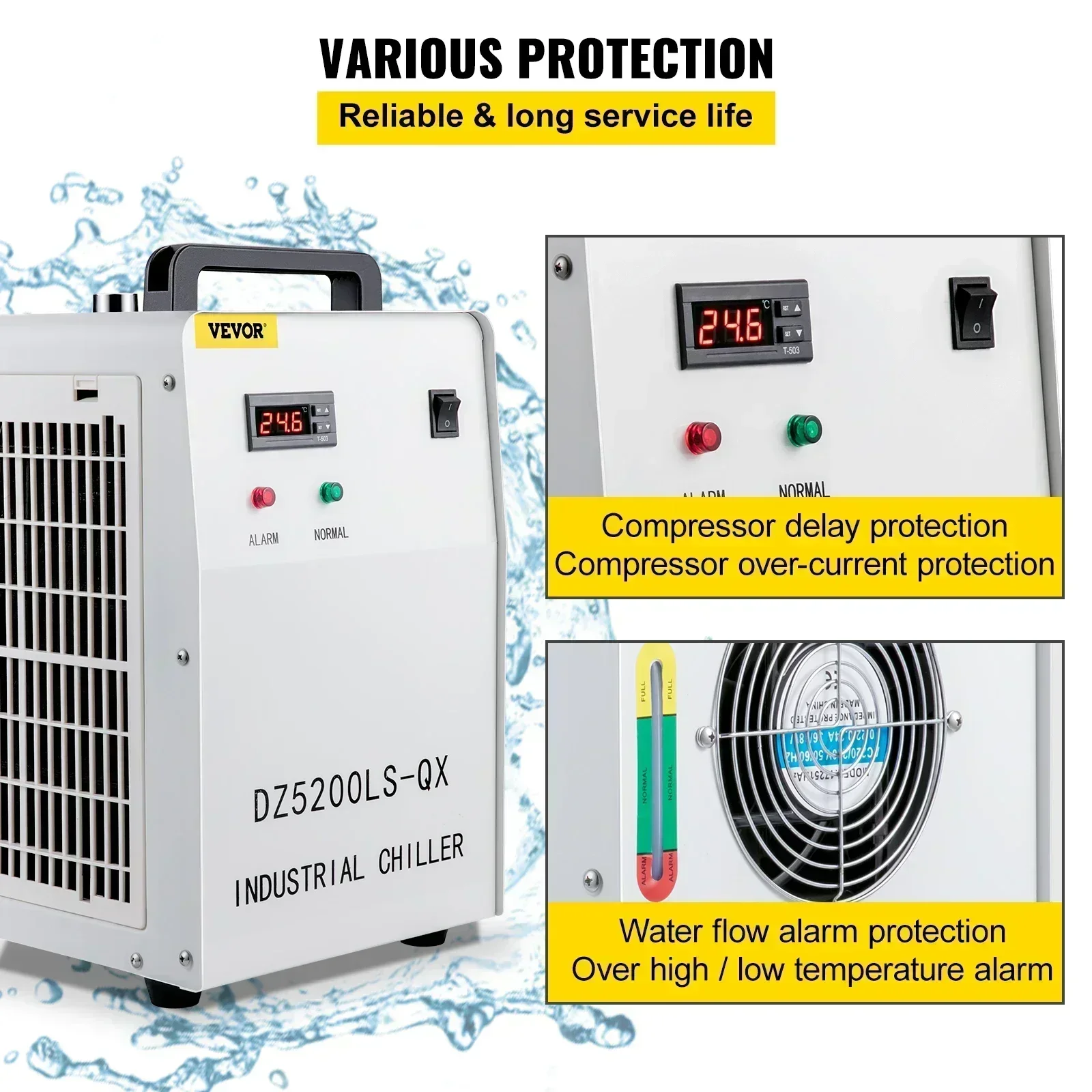 Industrieller Kühlwasserkühler – Laser Industrial Chiller Bewertung und Preis