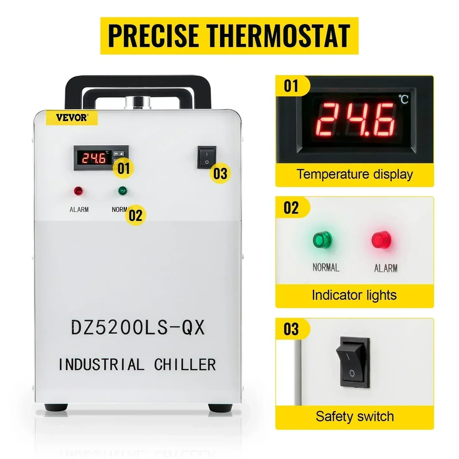 Industrieller Kühlwasserkühler – Laser Industrial Chiller Bewertung und Preis