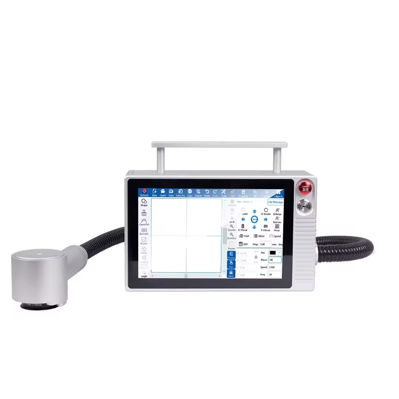 18W Luftgekühlte Datenmatrix-F – Laser Marking Machine Bewertung und Preis